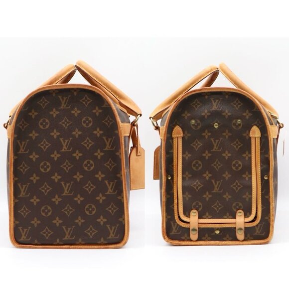 Louis Vuitton Sac Chien 40 Dog Carrier Monogram Pet Travel Bag Purse - Picture 14 of 16
